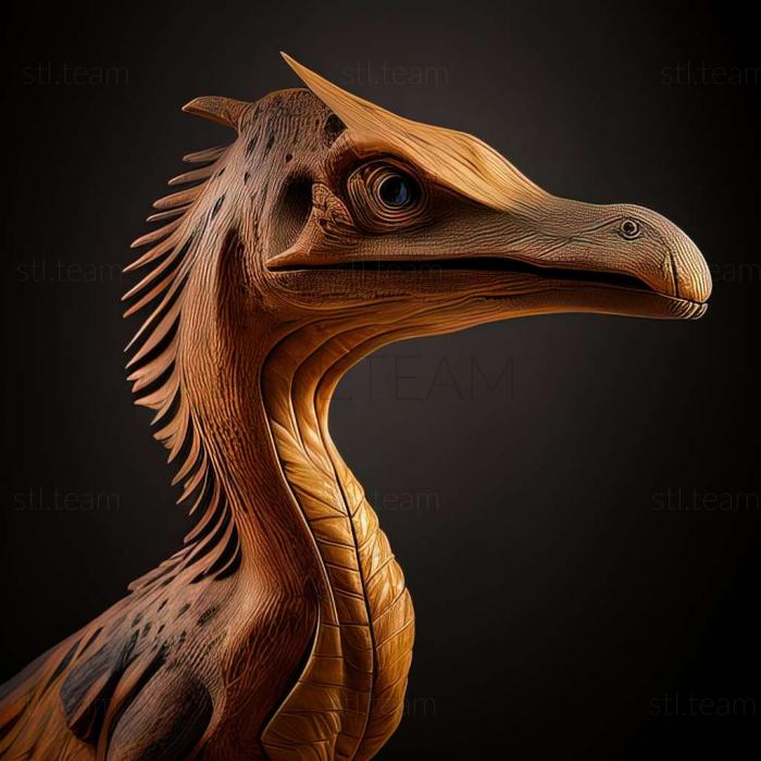 3D модель Сцелидозавриды (STL)